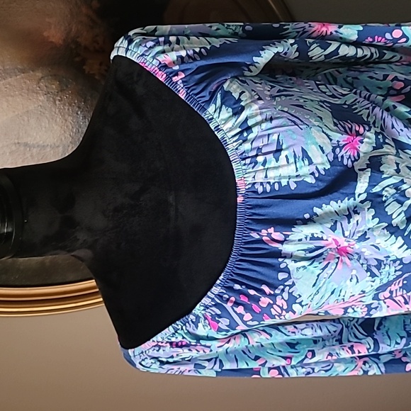 LILLY PULITZER Gypsea Girl Deep Indigo Lana Skort Romper. Small - Picture 7 of 14